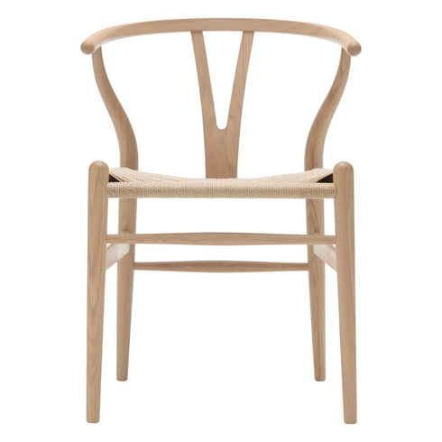 CH24 Wishbone Chair / White